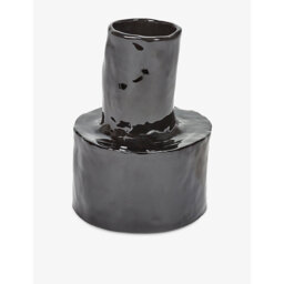 Serax Marie Michielssen Helena Ripple-Effect Stoneware Vase - thumbnail 1