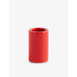 Hay Cylindrical Stoneware Toothbrush Holder
