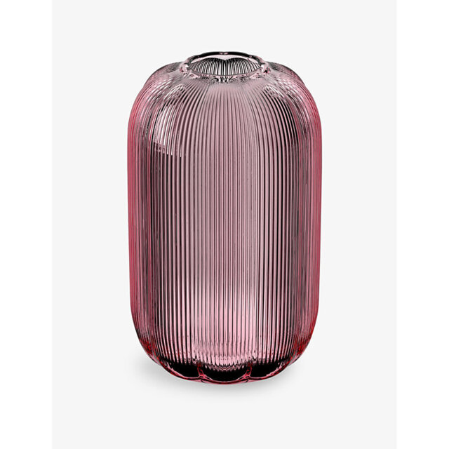 Villeroy & Boch Fleur Cassis Glass Vase 28cm - image 1