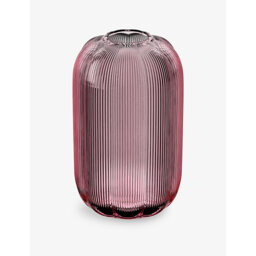 Villeroy & Boch Fleur Cassis Glass Vase 28cm