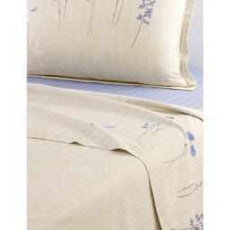 Boss Azure Mist Super King Cotton Flat Sheet - thumbnail 2