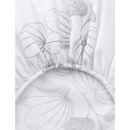 Yves Delorme Orchidee Cotton Fitted Sheet - thumbnail 2