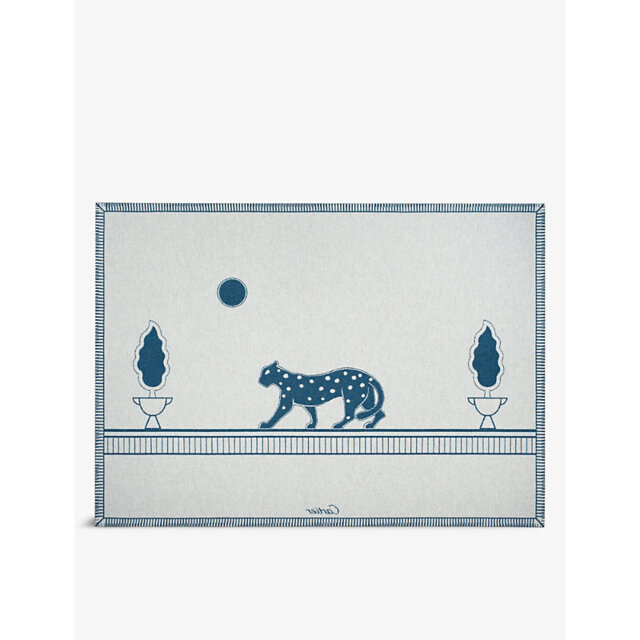 Panthère De Cartier Merino Wool and Cashmere Blanket 190cm x 140cm - image 1