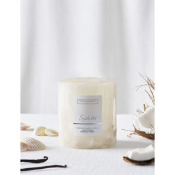The White Company Seychelles Medium Mineral-Wax Botanical Candle 725g - thumbnail 2