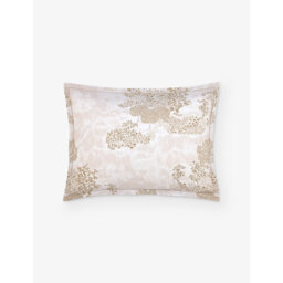 Yves Delorme Paysage Landscape-Print Cotton-Batiste Oxford Pillowcase 50cm x 75cm - thumbnail 1