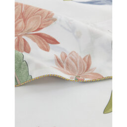 Yves Delorme Multicoloured Floral Cotton Flat Sheet - thumbnail 2