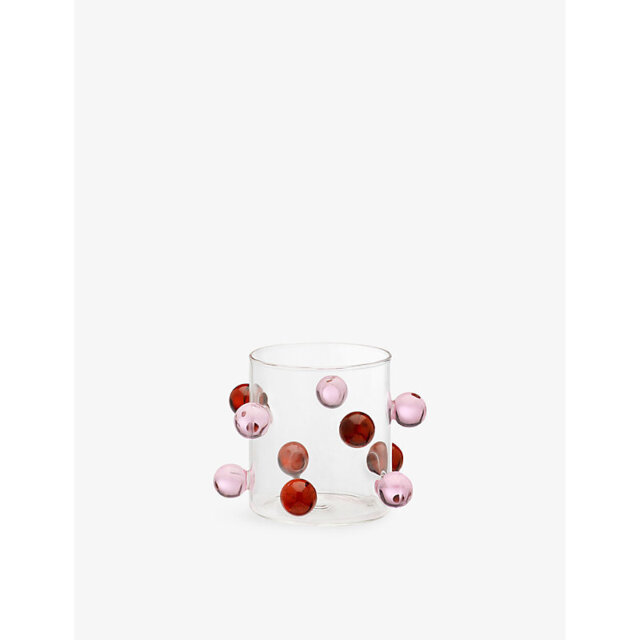 Anna + Nina Berry Glass Tealight Holder - image 1