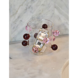 Anna + Nina Berry Glass Tealight Holder - thumbnail 2