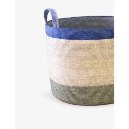 Makaua Tambo Colour-Block Woven Basket 30cm - thumbnail 2