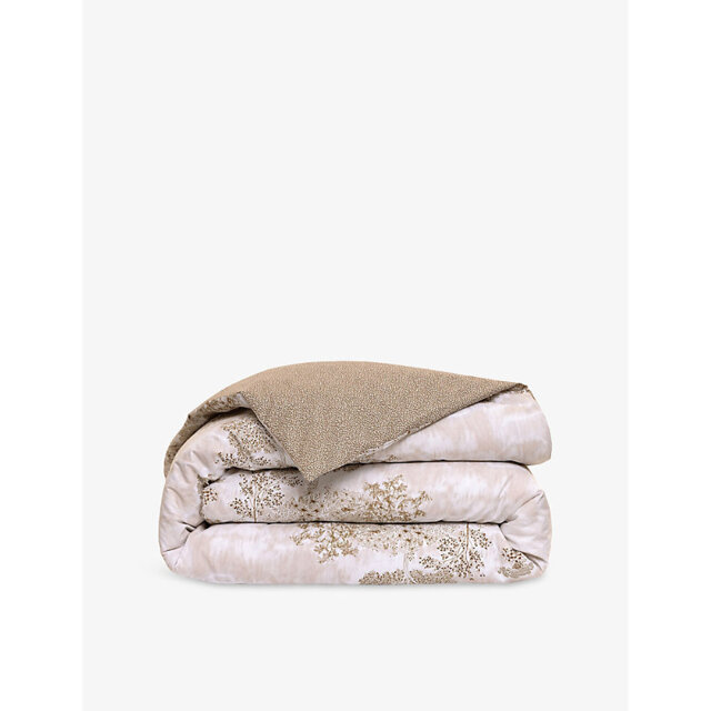 Yves Delorme Paysage Landscape-Print Cotton-Batiste Duvet Cover - image 1