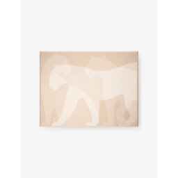 Panthère De Cartier Wool and Cashmere-Blend Blanket 190cm x 140cm - thumbnail 2