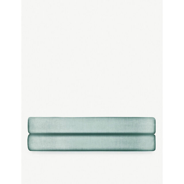 Ralph Lauren Home Oxford Yarn Dyed Cotton Fitted Sheet - image 1