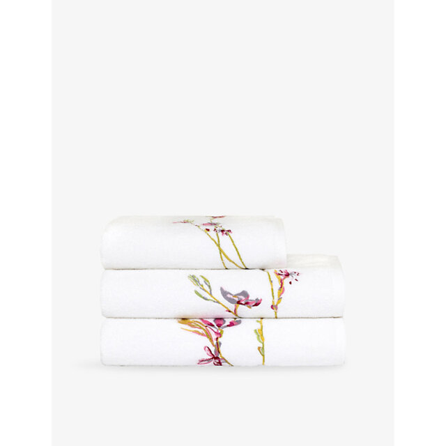Yves Delorme Gaura Blanc Cotton Bath Sheet - image 1