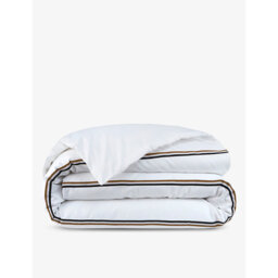 Boss B-Linea Contrast-Piping Cotton Duvet Cover