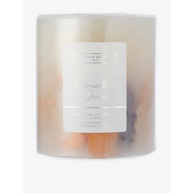 The White Company Clementine and Juniper Botanical Mineral Wax Candle 725g - image 1