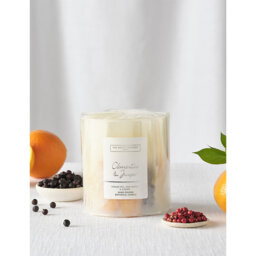 The White Company Clementine and Juniper Botanical Mineral Wax Candle 725g - thumbnail 2