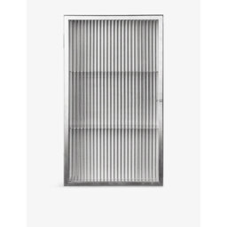 Ferm Living Haze Stainless-Steel and Glass Cabinet 60cm - thumbnail 1