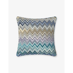 Missoni Home Jarris Zigzag-Pattern Cotton Cushion 40cm x 40cm