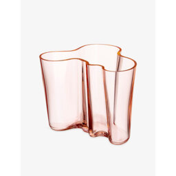 Iittala Aalto Glass Vase 160mm - thumbnail 1