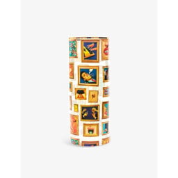 Seletti Wears Toiletpaper Frames Cylindrical Glass Vase 50cm