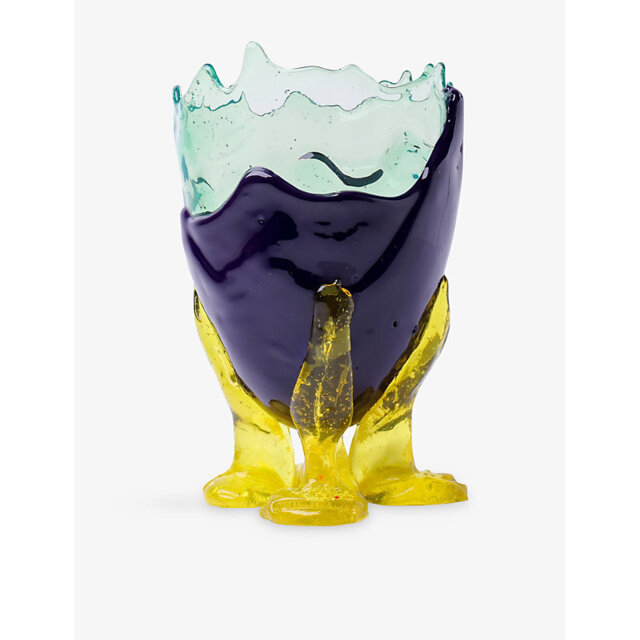 Fish Design By Gaetano Pesce Clear Medium Resin Vase - image 1