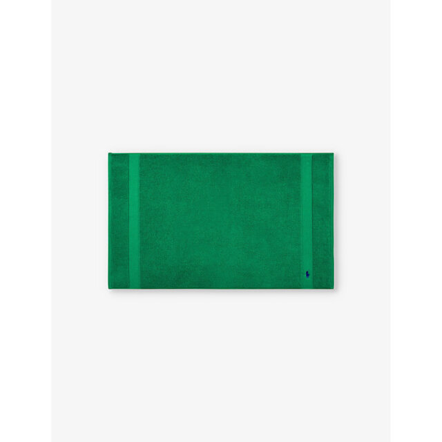 Ralph Lauren Home Billiard Logo-Embroidered Cotton Bath Mat 55cm x 90cm - image 1