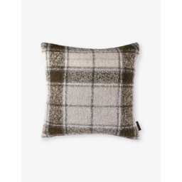 The Conran Shop Tartan Alpaca-Blend Cushion Cover 50cm x 50cm