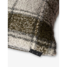 The Conran Shop Tartan Alpaca-Blend Cushion Cover 50cm x 50cm - thumbnail 2