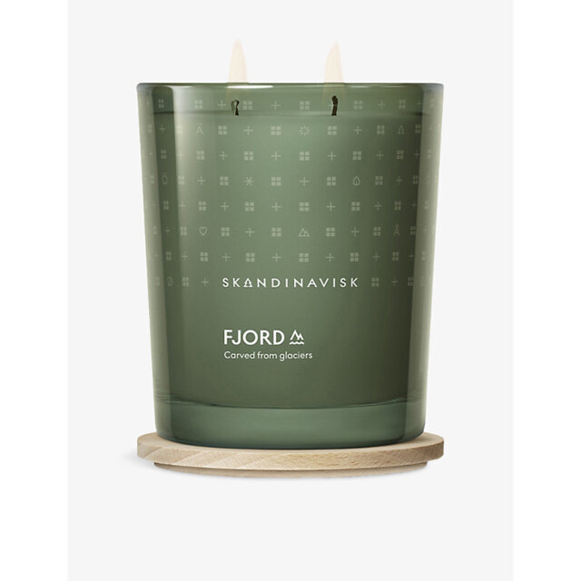 Skandinavisk Fjord Two-Wick Scented Rapeseed-Wax Candle 350g - image 1