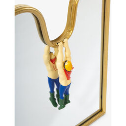 Seletti Circus Characters Resin and Glass Mirror 35cm x 45cm - thumbnail 2