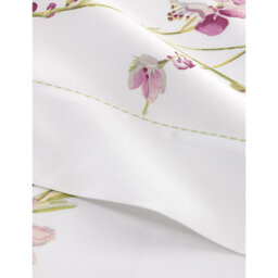 Yves Delorme Gaura Multicoloured Floral Cotton Flat Sheet - thumbnail 2