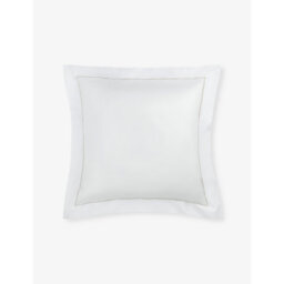 The White Company Savoy Large-Square Cotton Oxford Pillow Case 65cm x 65cm - thumbnail 1