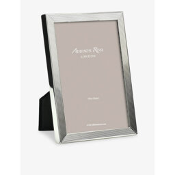 Addison Ross London Grooved Silver-Plated Photo Frame 5” x 7”