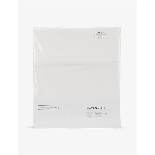 The White Company Cavendish Cotton Flat Sheet - image 1