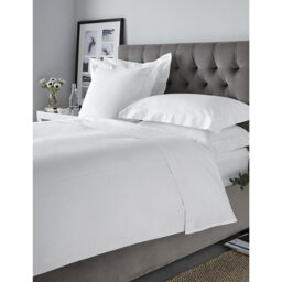 The White Company Cavendish Cotton Flat Sheet - thumbnail 2