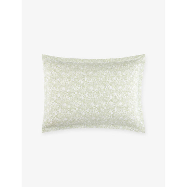 Yves Delorme Capri Amande Standard Cotton Oxford Pillowcase - image 1