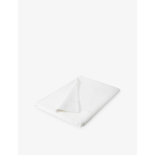 The White Company Symons Double-Row Cotton Flat Sheet - image 1