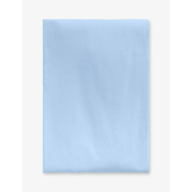 Tekla Percale King Fitted Cotton Sheet - image 1