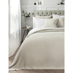 The White Company Florian Double Cotton Bed Spread - thumbnail 2