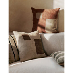 Ferm Living Oleo Striped Linen Cushion Cover 50cm x 50cm - thumbnail 2