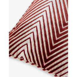 Missoni Home Ziggy Zigzag-Pattern Velvet Cushion 40cm x 40cm - thumbnail 2