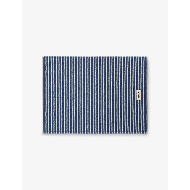 Tekla Logo-Patch Cotton Bath Mat 70cm x 50cm - image 1