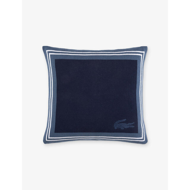 Lacoste L Frame Square Cotton Cushion Cover - image 1