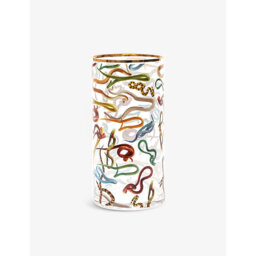 Seletti Wears Toiletpaper Snakes Medium Glass Vase 30cm