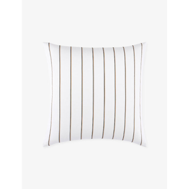 Boss Bray Striped Cotton Pillowcase 65cm x 65cm - image 1