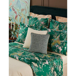 Yves Delorme Contes Floral-Print Cotton-Sateen Flat Sheet - thumbnail 1
