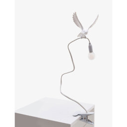 Seletti Sparrow Taking Off Resin Clamp Lamp 100cm