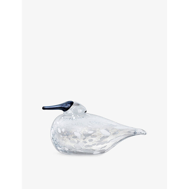 Iittala Snow Finch Birds By Toikka Glass Ornament - image 1