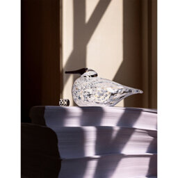 Iittala Snow Finch Birds By Toikka Glass Ornament - thumbnail 2