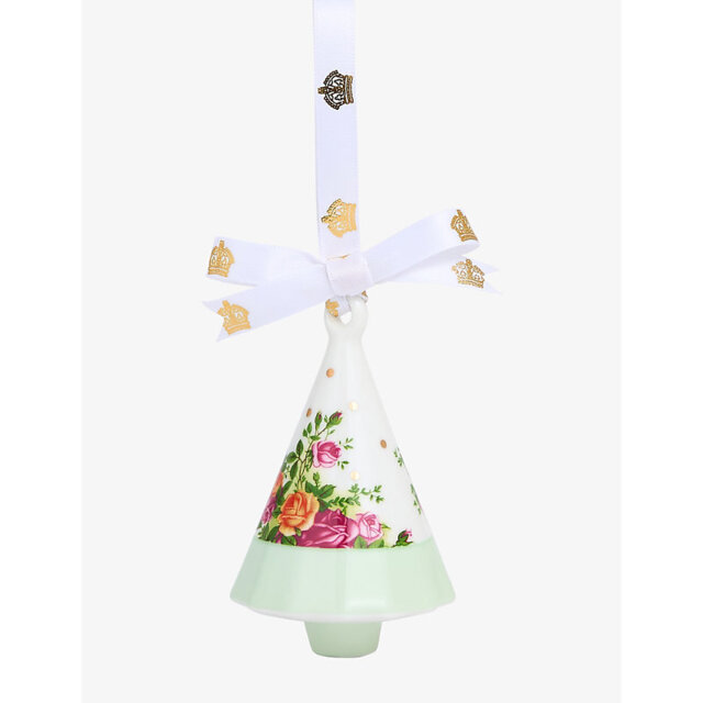 Royal Albert Old Country Roses Tree Bone-China Christmas Decoration - image 1